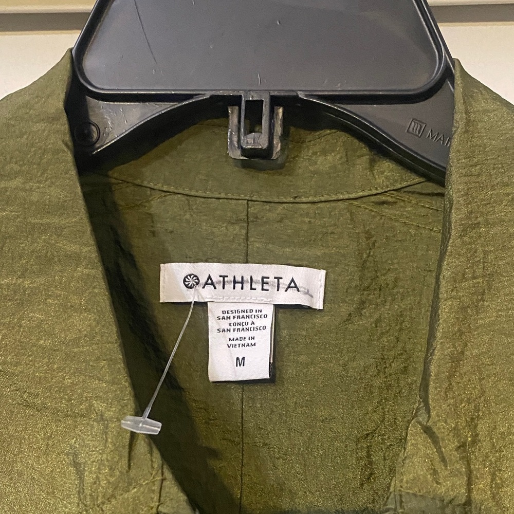 Athleta Forest Green Jacket